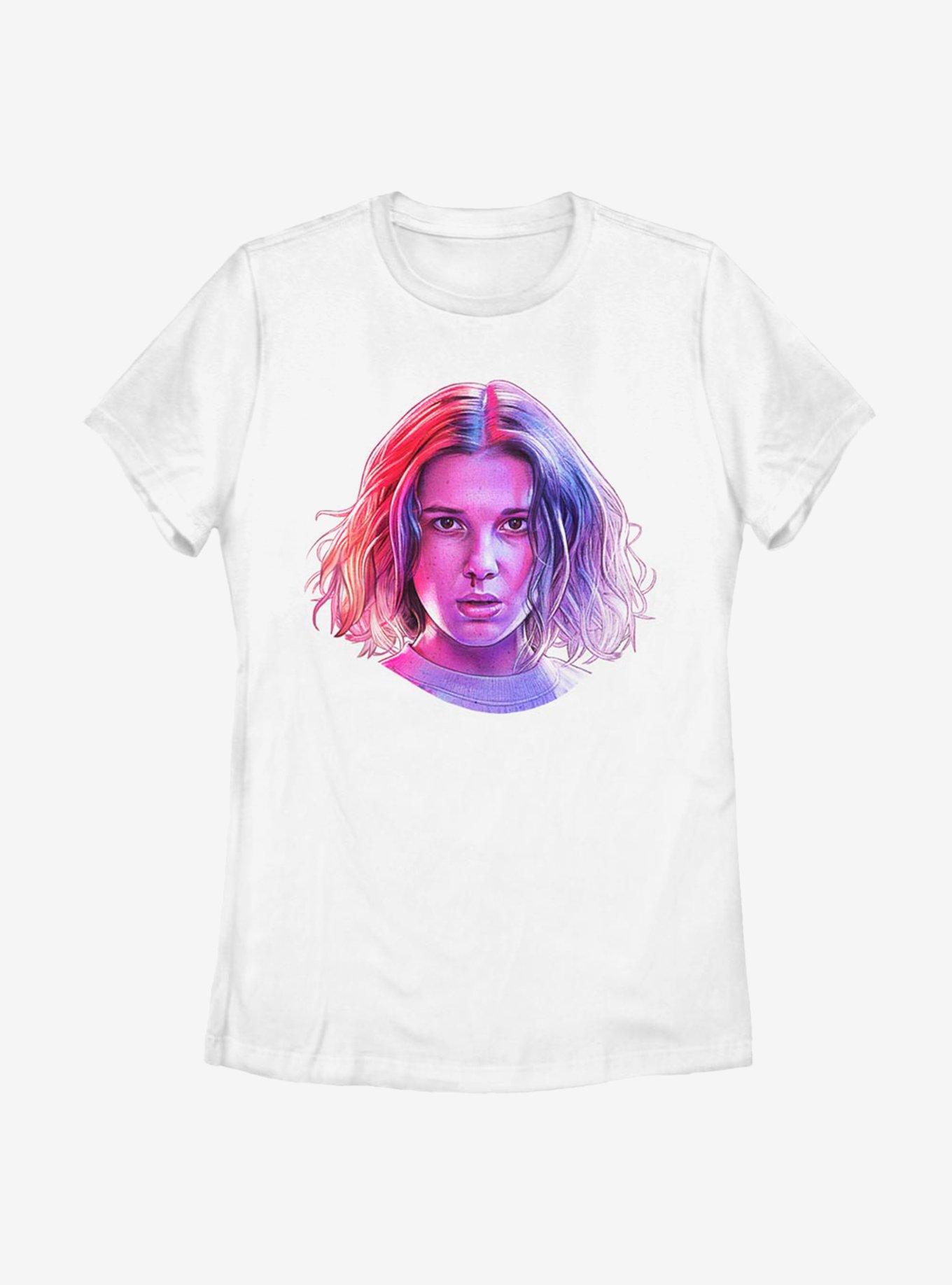 Stranger Things Eleven Big Face Womens T-Shirt, , hi-res