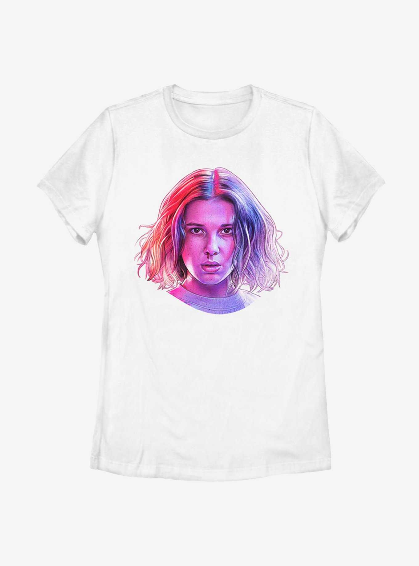 Stranger Things Eleven Big Face Womens T-Shirt, , hi-res