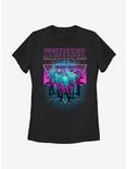 Stranger Things Neon Group Womens T-Shirt, BLACK, hi-res