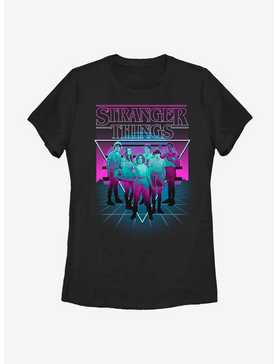 Stranger Things Neon Group Womens T-Shirt, , hi-res