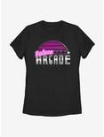Stranger Things Retro Arcade Womens T-Shirt, BLACK, hi-res