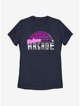 Stranger Things Retro Arcade Womens T-Shirt, NAVY, hi-res