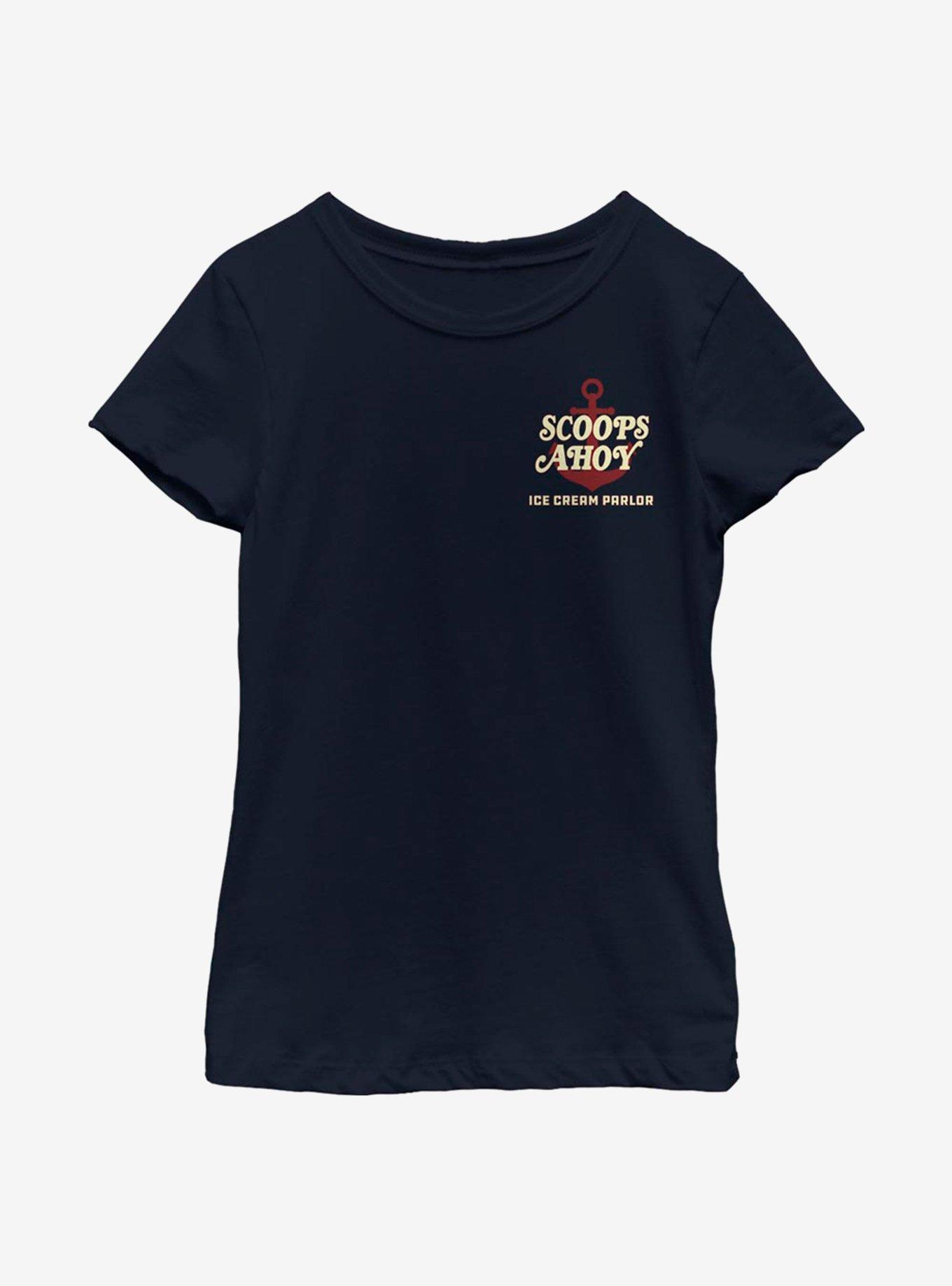Stranger Things Ahoy Ahoy Youth Girls T-Shirt, , hi-res