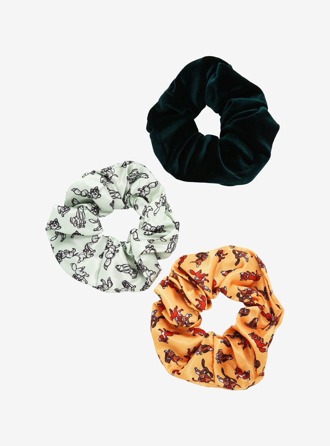 Disney The Fox and the Hound Allover Print Scrunchy Set - BoxLunch Exclusive, , hi-res