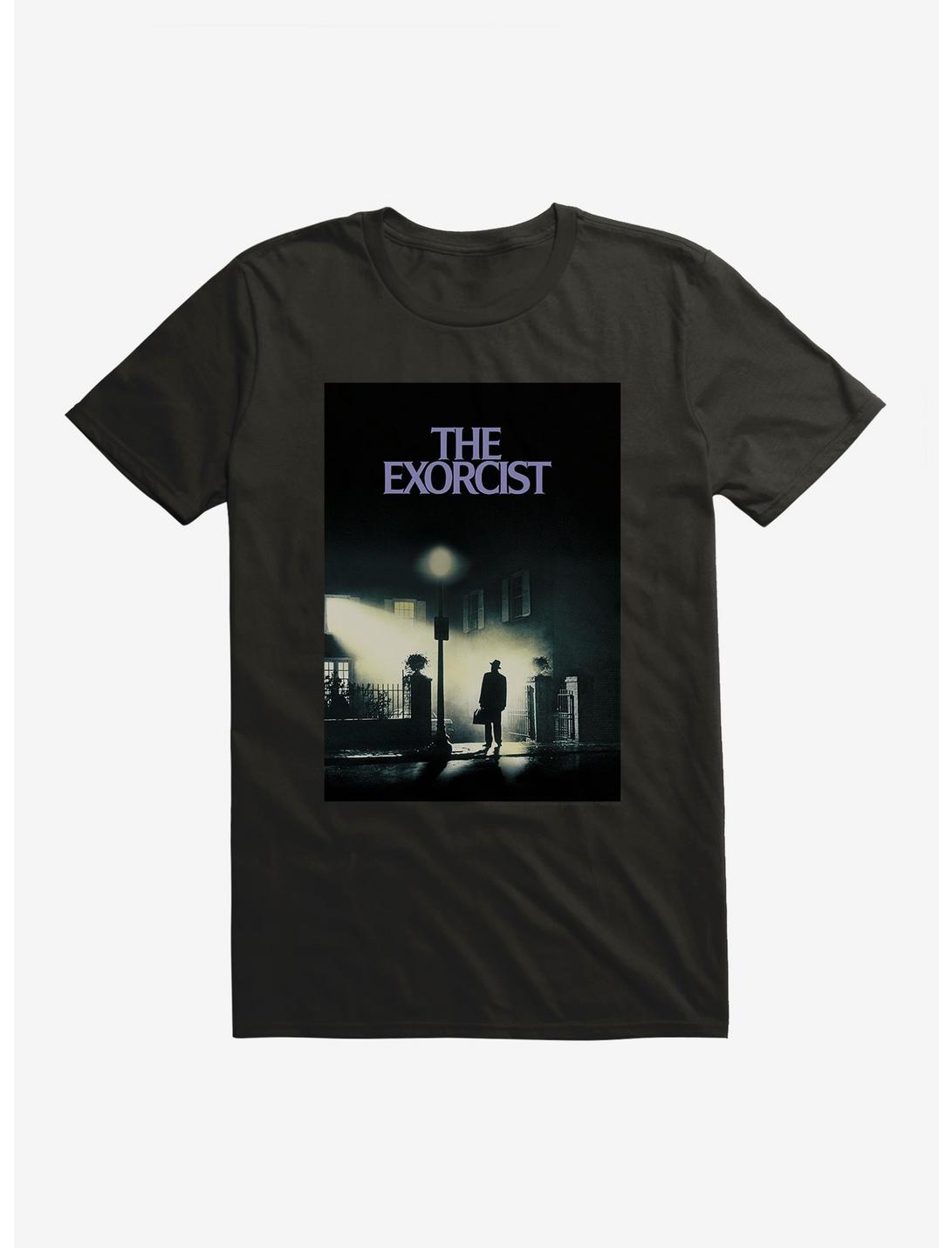 The Exorcist Street Lamp T-Shirt, BLACK, hi-res