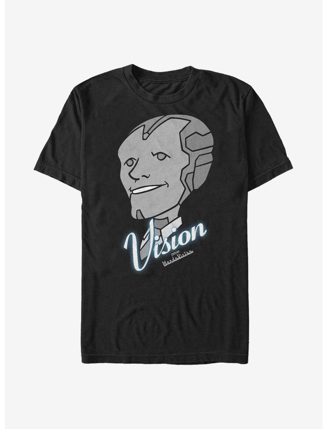 Marvel WandaVision Meet Vision T-Shirt, BLACK, hi-res
