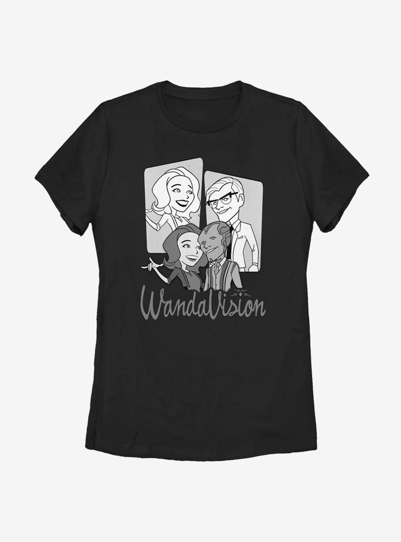Marvel WandaVision Character Panels Womens T-Shirt, , hi-res