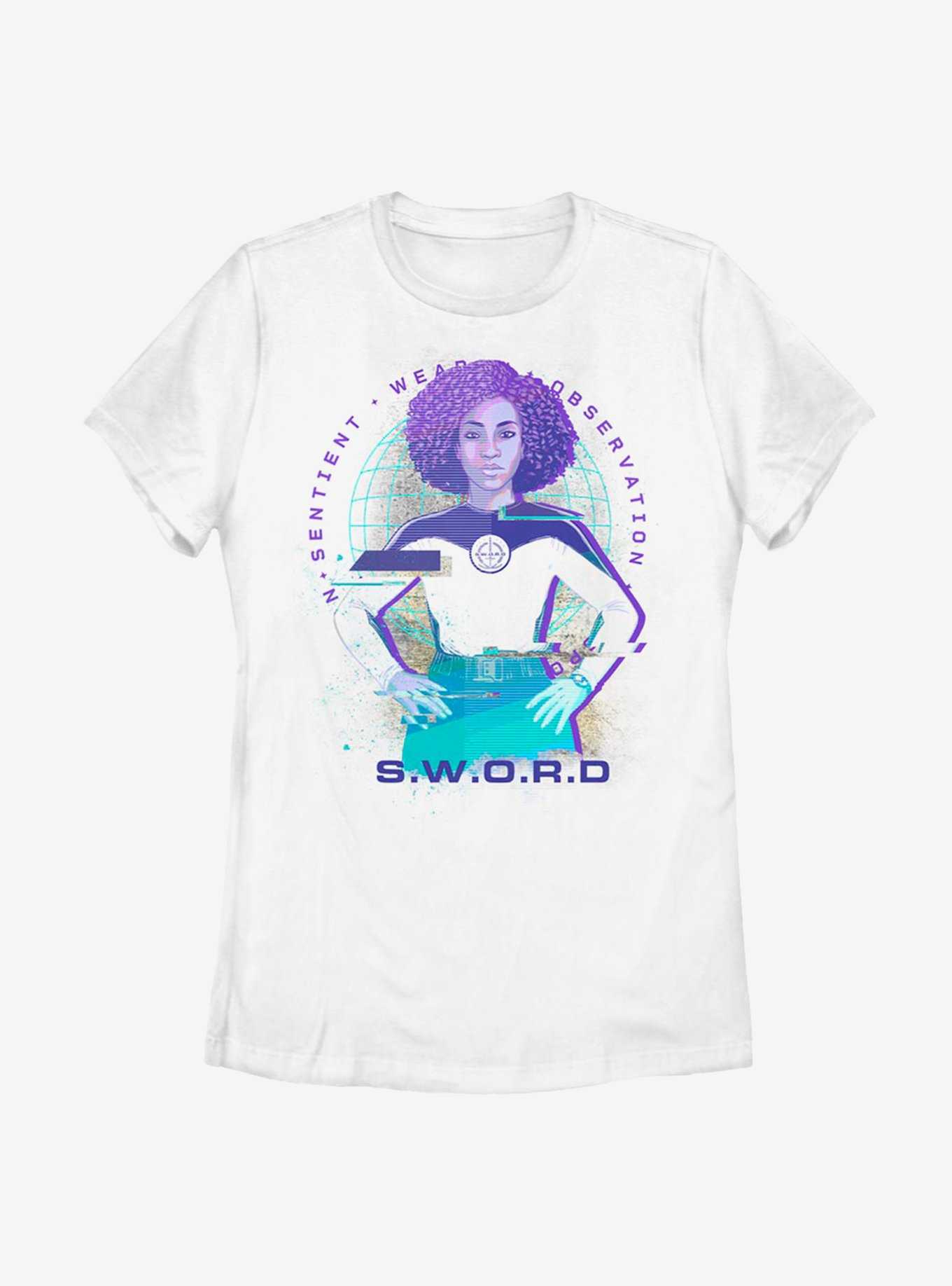 Marvel WandaVision S.W.O.R.D Glitch Womens T-Shirt, , hi-res