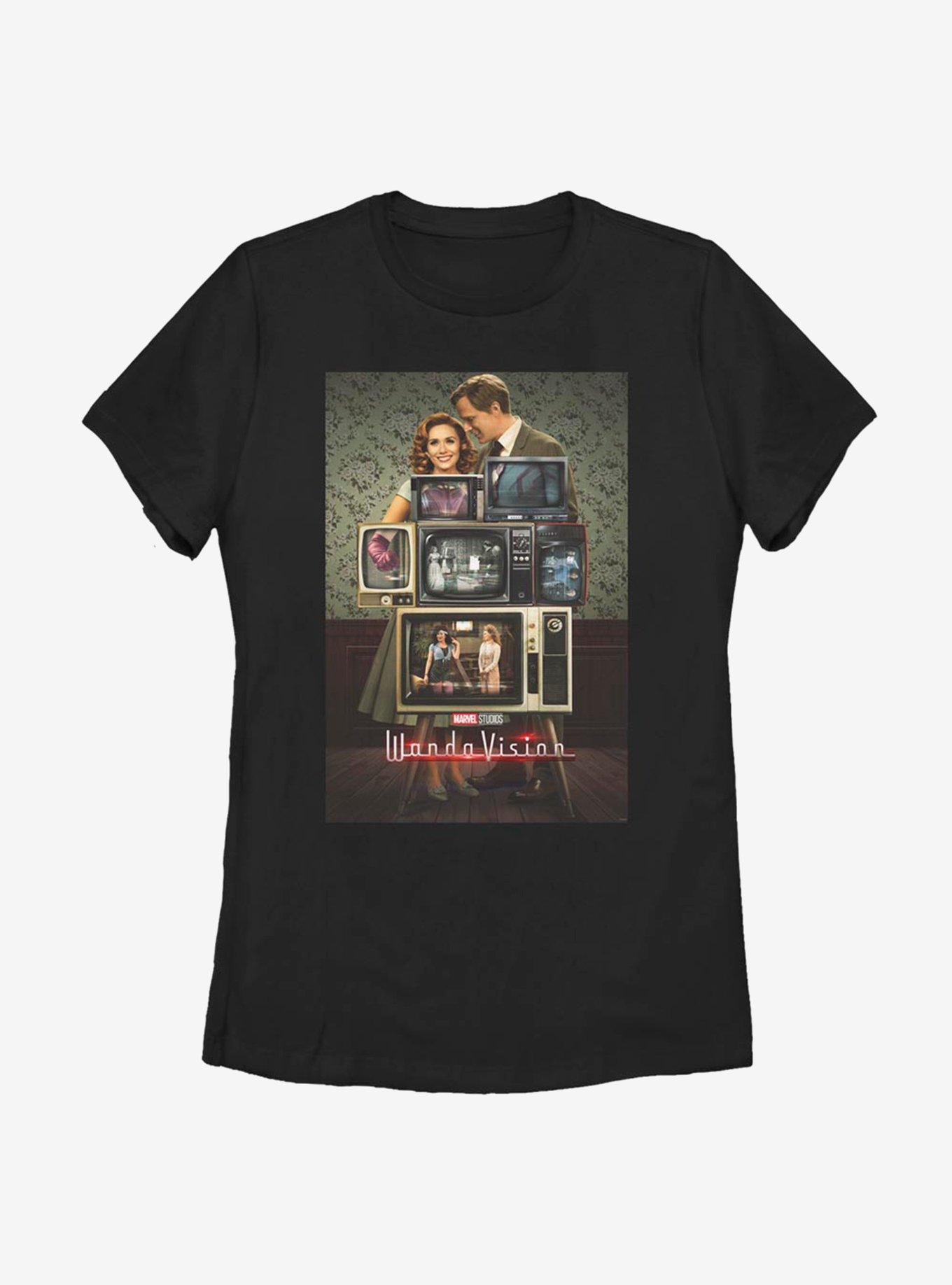 Marvel WandaVision Poster Through the Years Womens T-Shirt, , hi-res