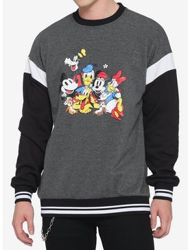 Disney Mickey & Friends Group Color-Block Sweatshirt, , hi-res