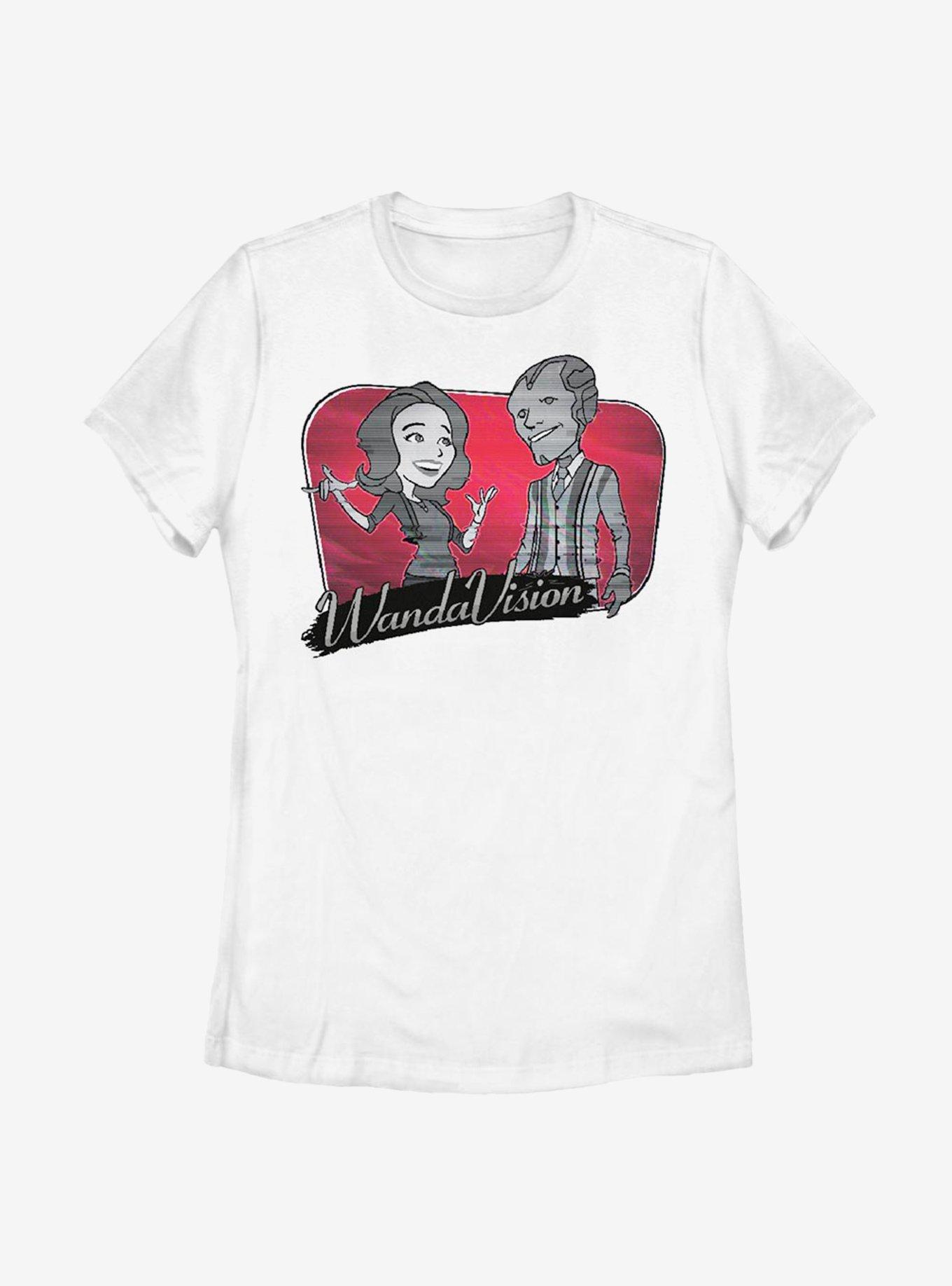 Marvel WandaVision Scarlet WandaVision Womens T-Shirt, WHITE, hi-res