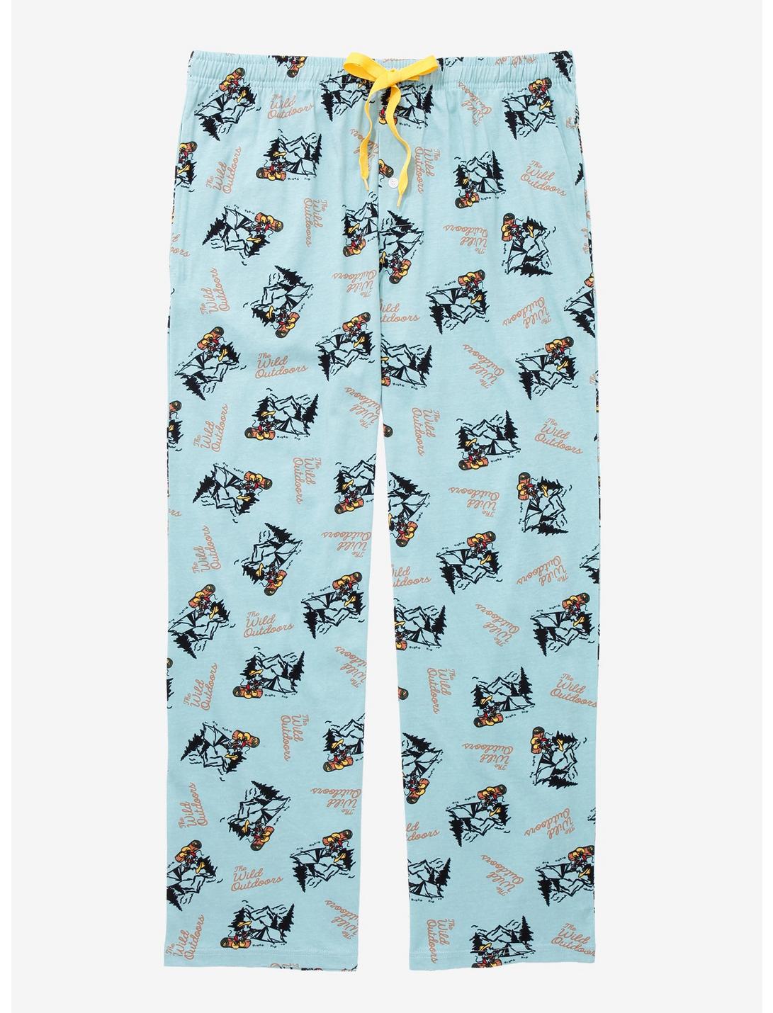 Disney Mickey Mouse The Wild Outdoors Sleep Pants - BoxLunch Exclusive, LIGHT BLUE, hi-res