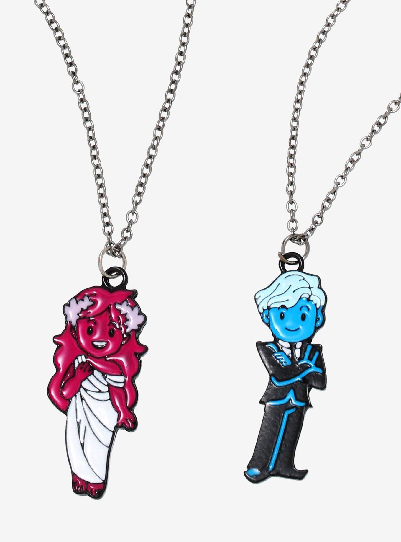 Lore Olympus Persephone & Hades Necklace Set, , hi-res