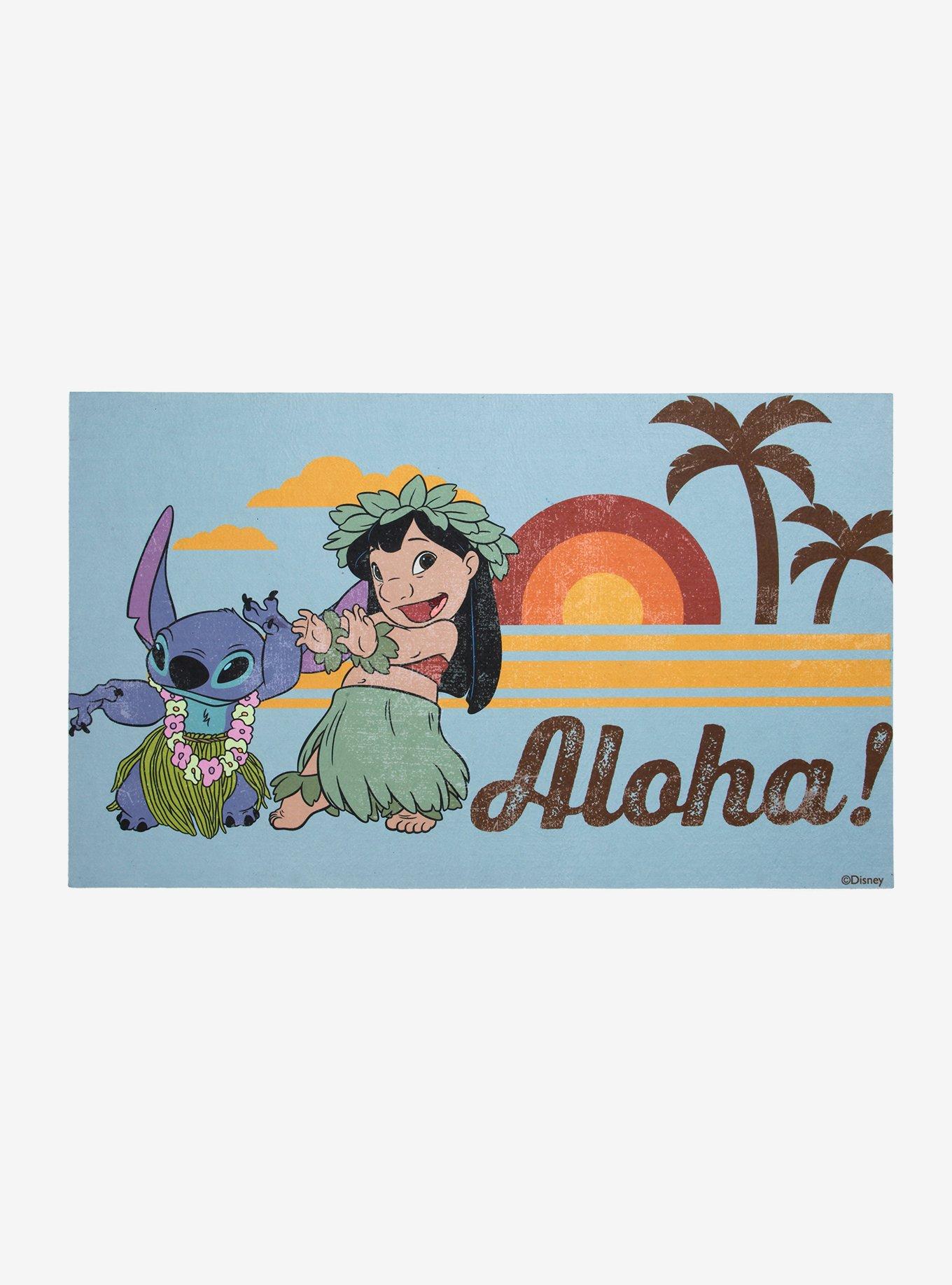 Disney Lilo & Stitch Aloha Doormat BoxLunch