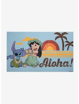 Disney Lilo & Stitch Aloha Doormat, , hi-res