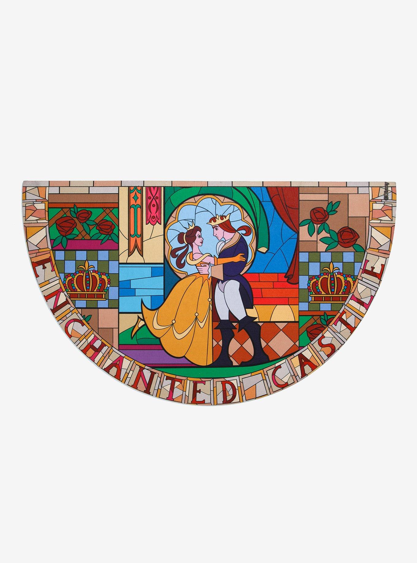 Disney Beauty and the Beast Enchanted Castle Doormat, , hi-res