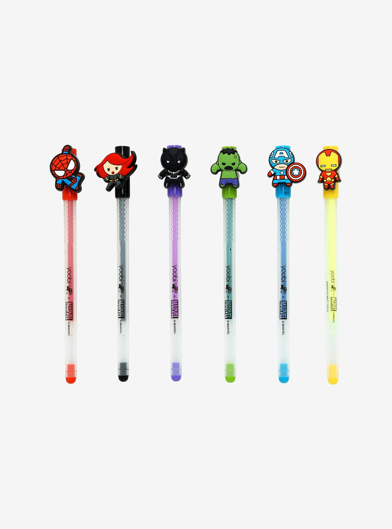 Yoobi x Marvel Chibi Avengers Gel Pen Set, , hi-res
