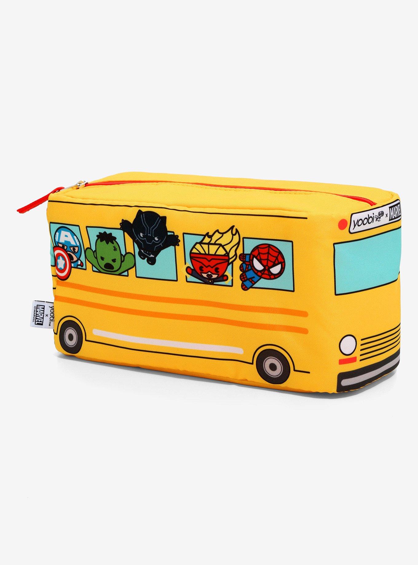 Yoobi x Marvel Avengers School Bus Pencil Case, , hi-res