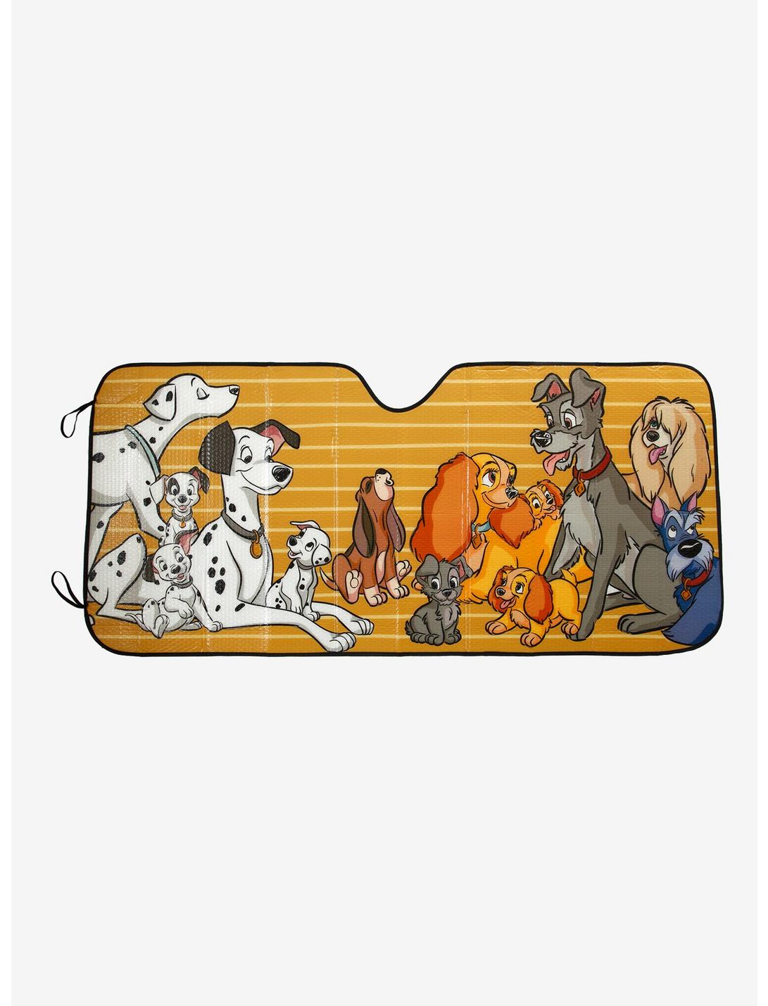 Disney Dogs Accordion Sunshade - BoxLunch Exclusive, , hi-res