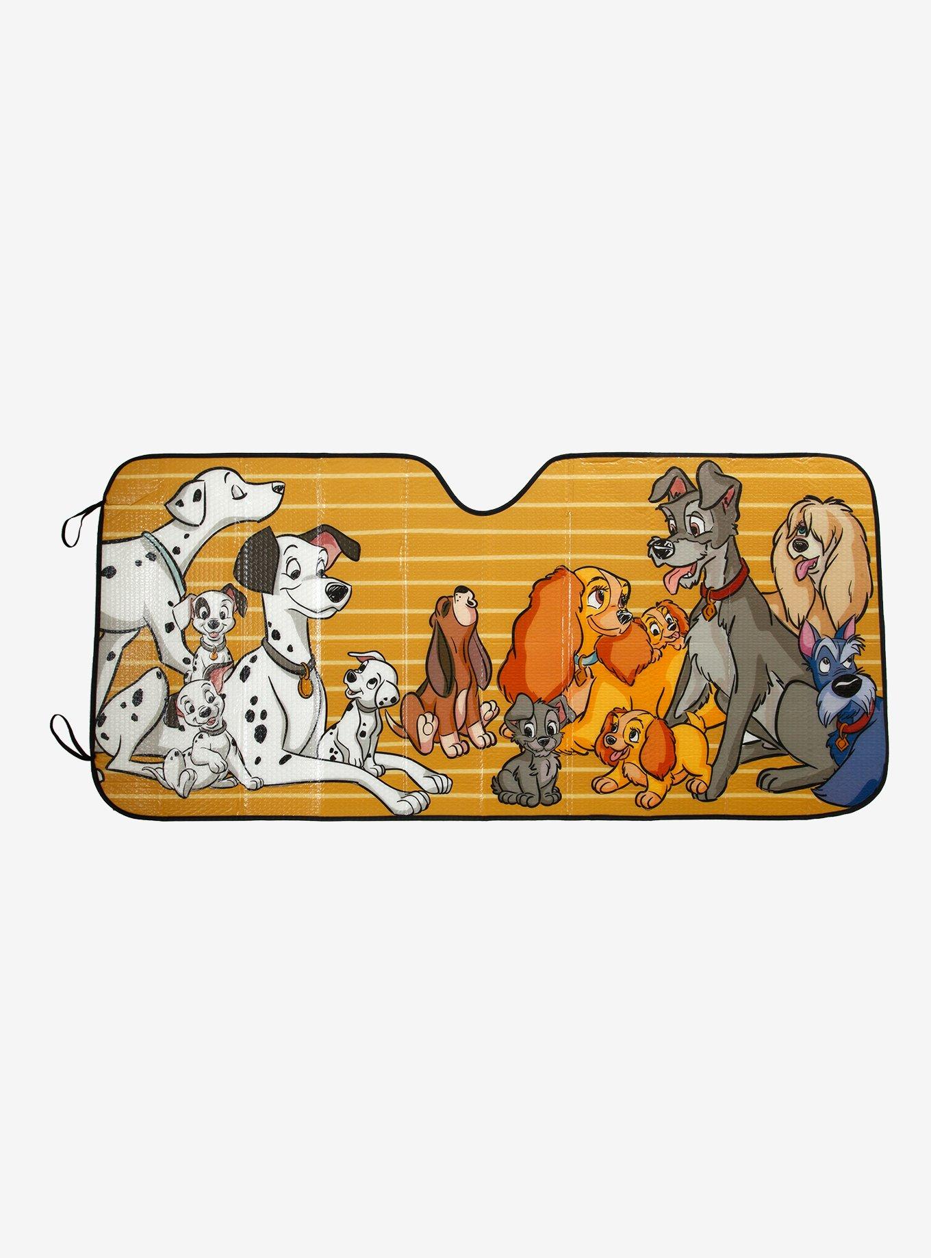 Disney Dogs Accordion Sunshade - BoxLunch Exclusive, , hi-res