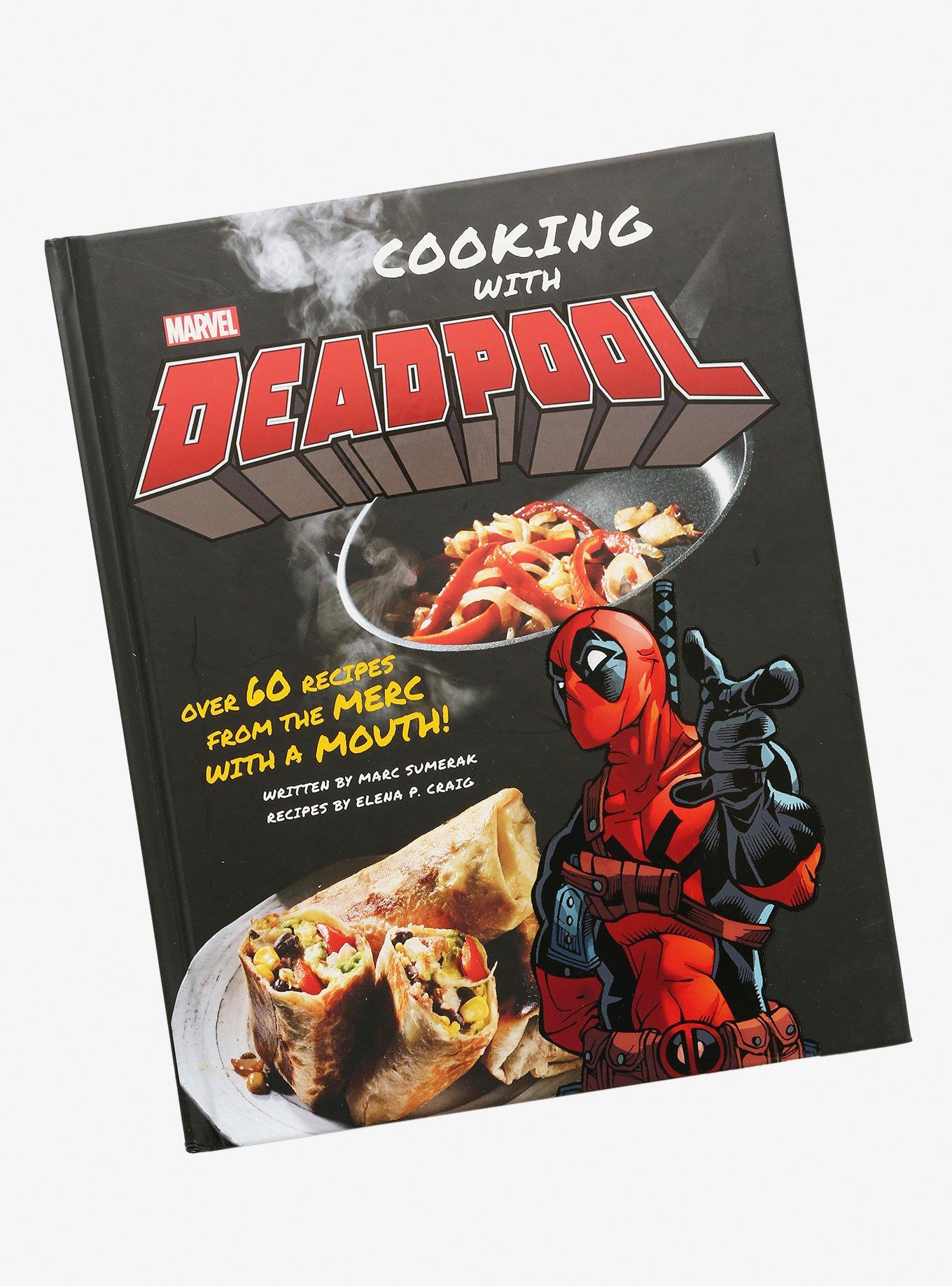 Marvel Cooking with Deadpool Cookbook | BoxLunch
