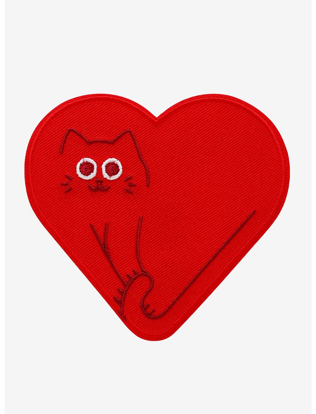Cat Heart Patch By Obinsun, , hi-res