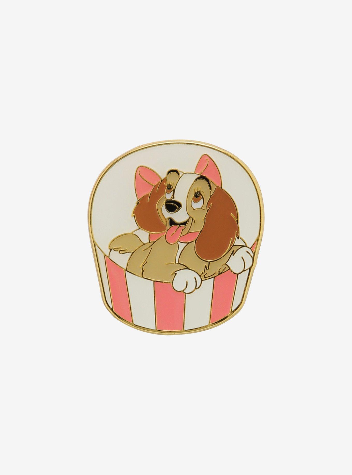 Loungefly Disney Lady And The Tramp Lady Enamel Pin, , hi-res