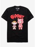 Gloomy Bear Pity & Gloomy T-Shirt By Mori Chack, BLACK, hi-res
