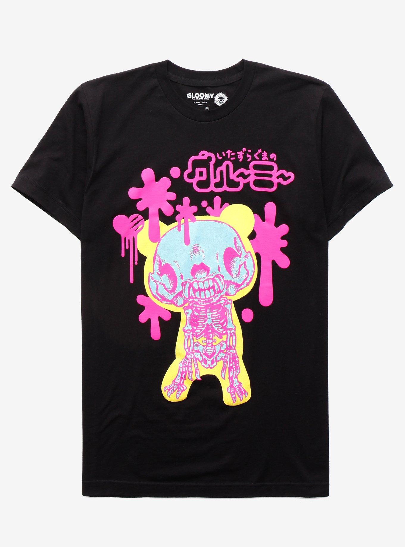 Gloomy Bear Gloomy Bones T-Shirt By Mori Chack, MULTI, hi-res