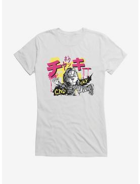 Chucky Graffiti Font Girls T-Shirt, , hi-res