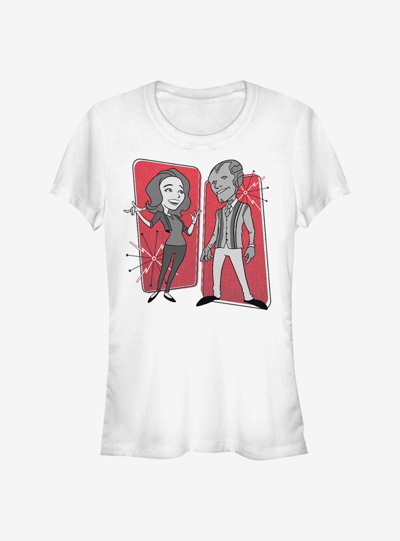 Marvel WandaVision Retro Panels Girls T-Shirt