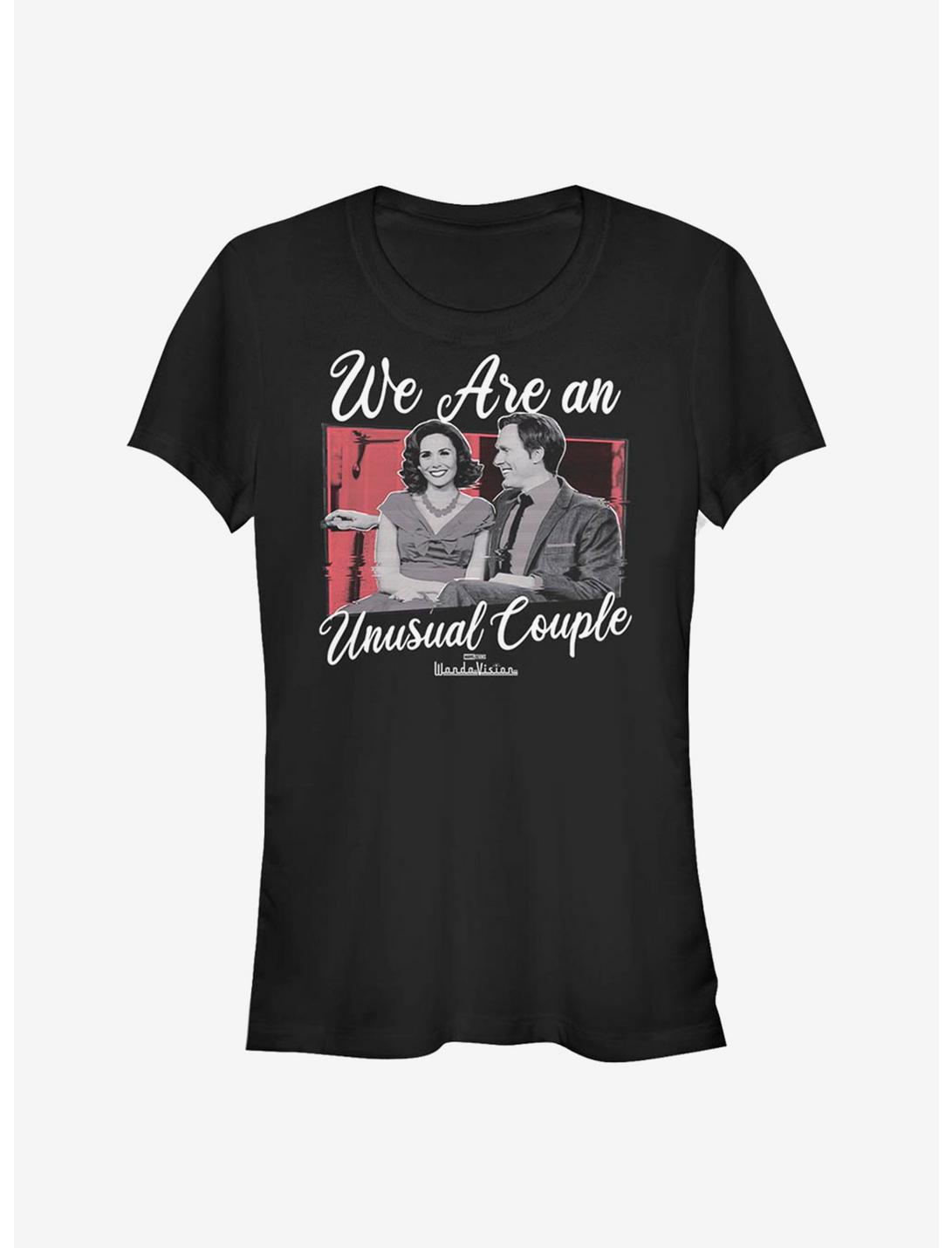 Marvel WandaVision Romantic Couple Girls T-Shirt, BLACK, hi-res