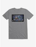 Chucky Pentagram Shadows T-Shirt, STORM GREY, hi-res