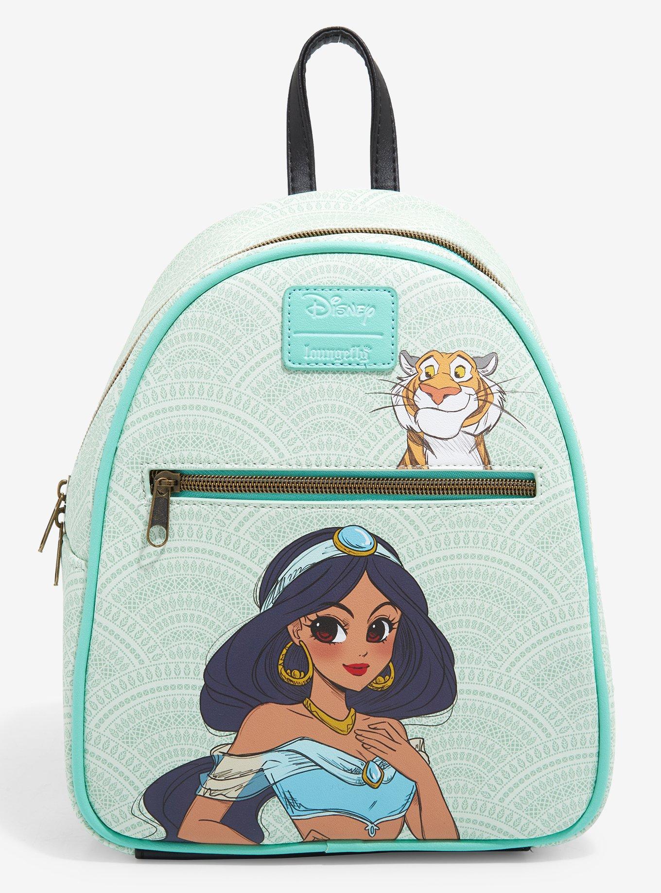 Loungefly Disney's Aladdin Tattoo AOP Mini Backpack Exclusive NWT