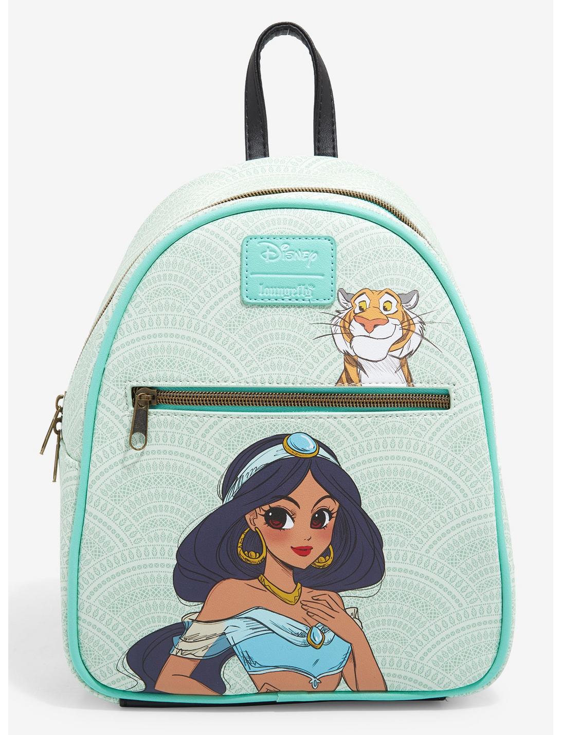 Loungefly Disney Aladdin Jasmine & Rajah Mini Backpack, , hi-res
