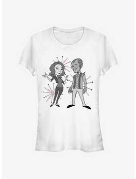 Marvel WandaVision The Couple Girls T-Shirt, , hi-res