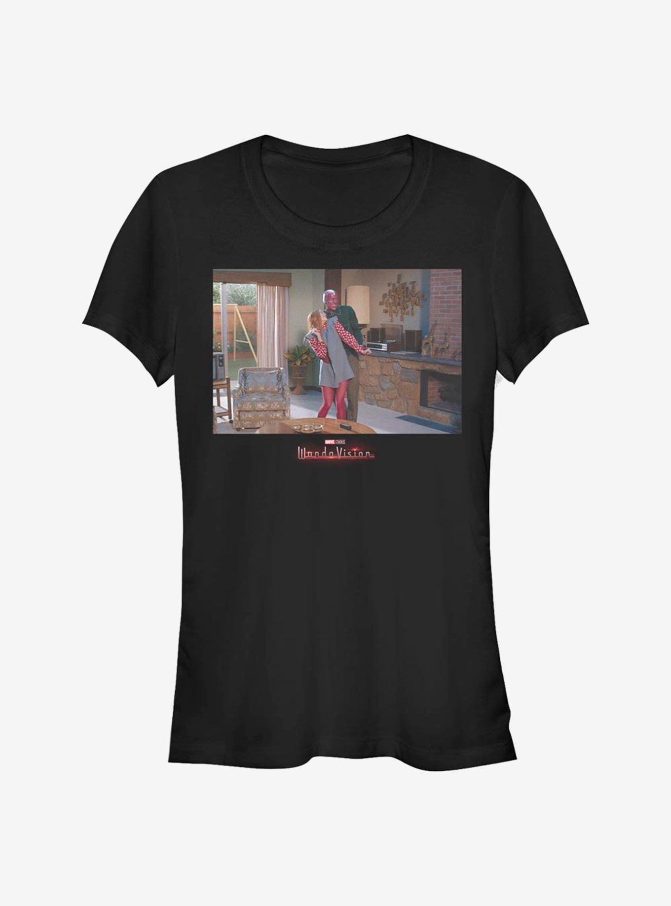 Marvel WandaVision The Era Girls T-Shirt, BLACK, hi-res