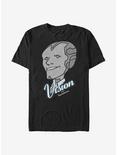 Marvel WandaVision Vision Grins T-Shirt, BLACK, hi-res
