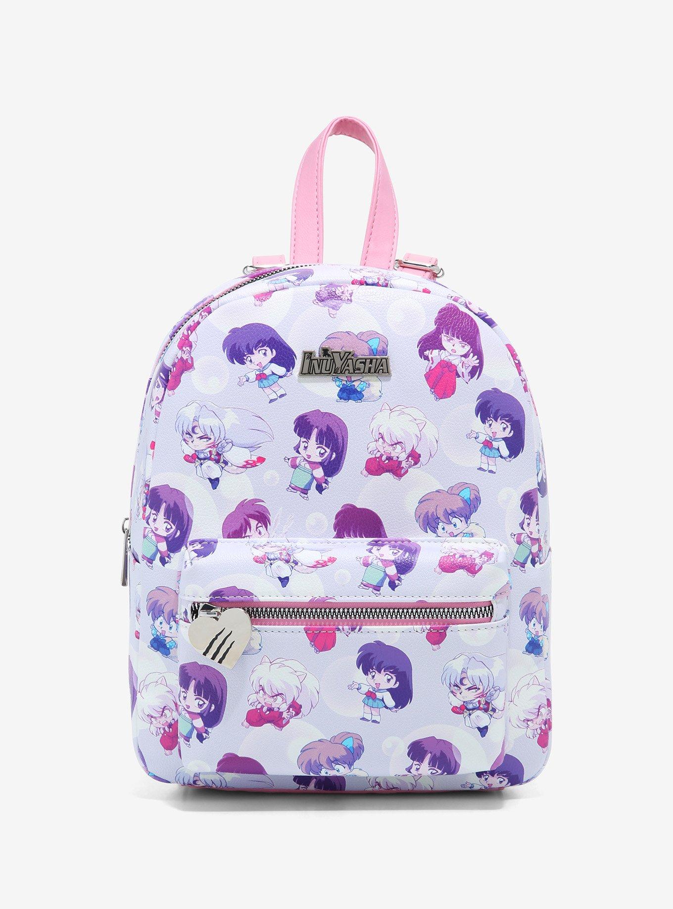 InuYasha Pastel Chibi Character Mini Backpack