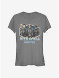 Star Wars The Mandalorian Nite Owls Girls T-Shirt, CHARCOAL, hi-res