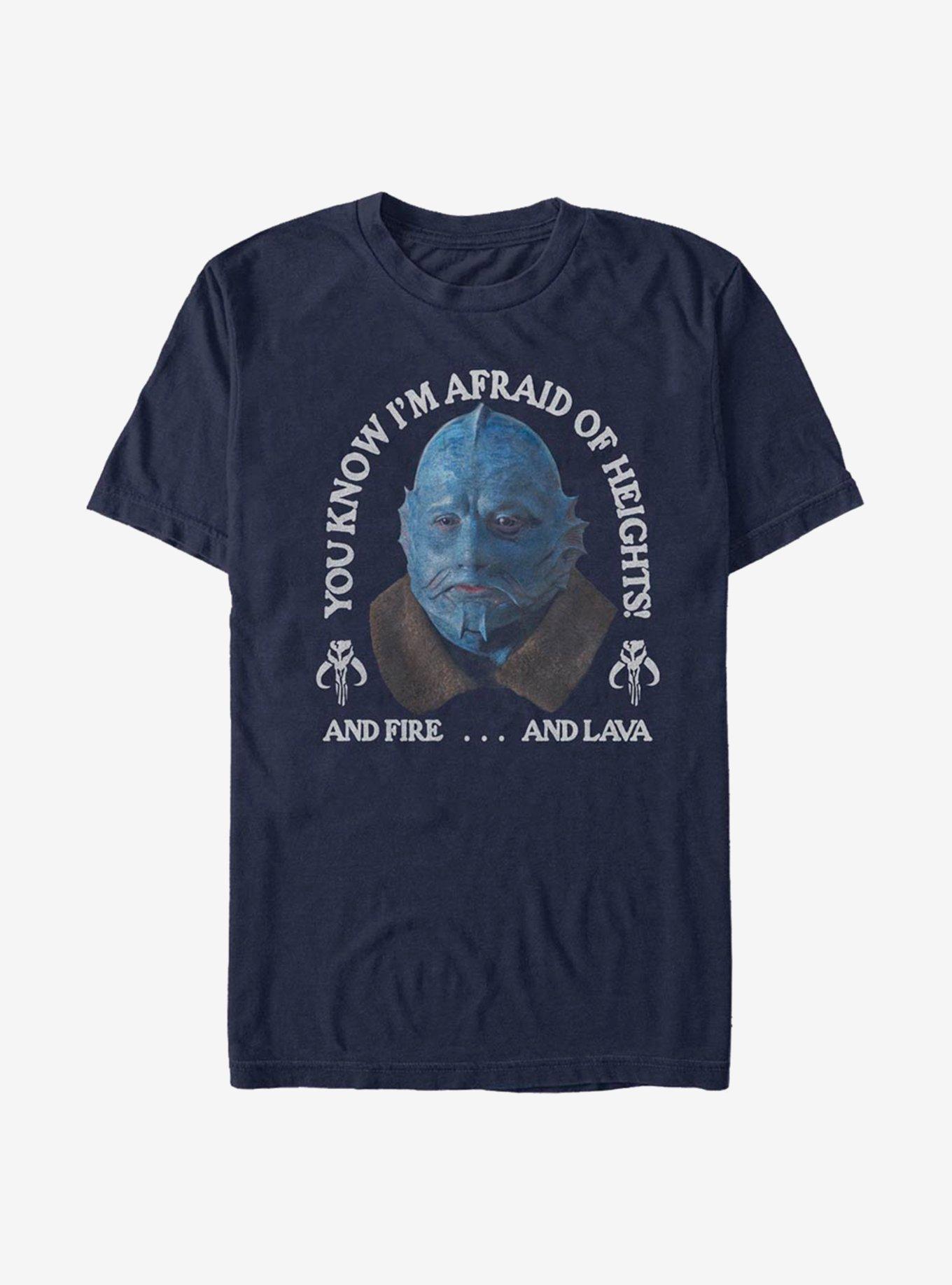 Star Wars The Mandalorian Fire Lava Heights T-Shirt