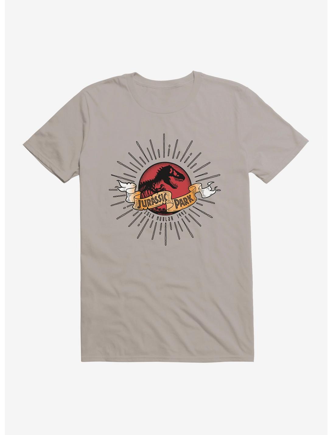 Jurassic World Rockin' Sunburst T-Shirt, LIGHT GREY, hi-res