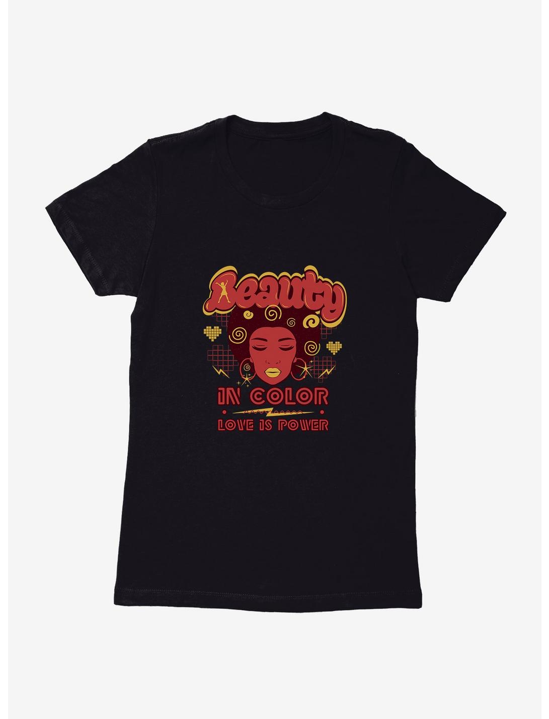 Black History Month Beauty In Color Womens T-Shirt, , hi-res