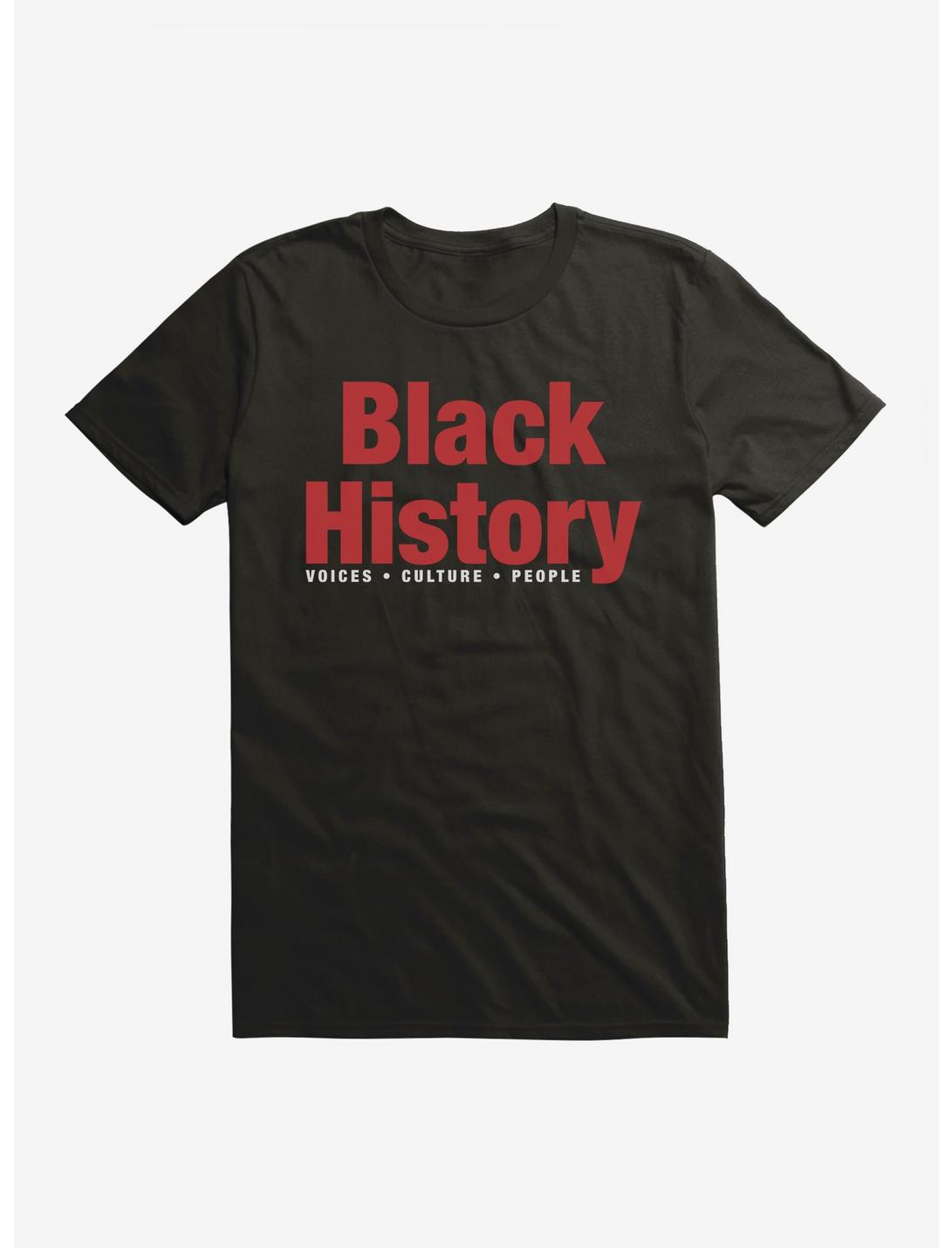 Black History Month Red Text T-Shirt, , hi-res