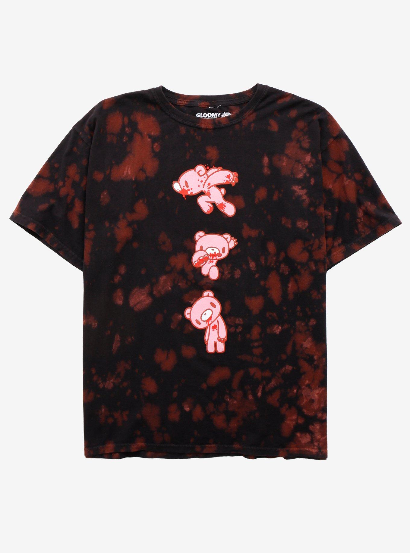 Gloomy Bear Wash T-Shirt By Mori Chack, BLACK, hi-res