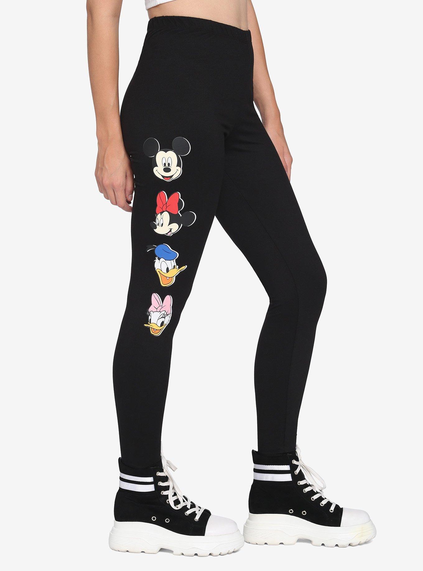 Disney Mickey & Friends Stacked Characters Leggings