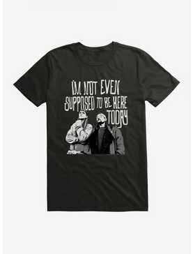 Jay And Silent Bob Not Supposed To Be Here T-Shirt, , hi-res