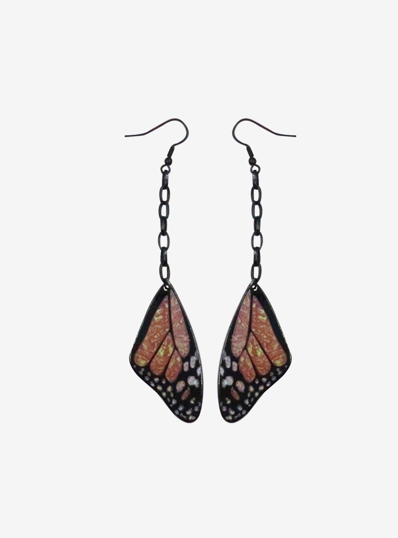 Fairy Wings Drop Earrings, , hi-res