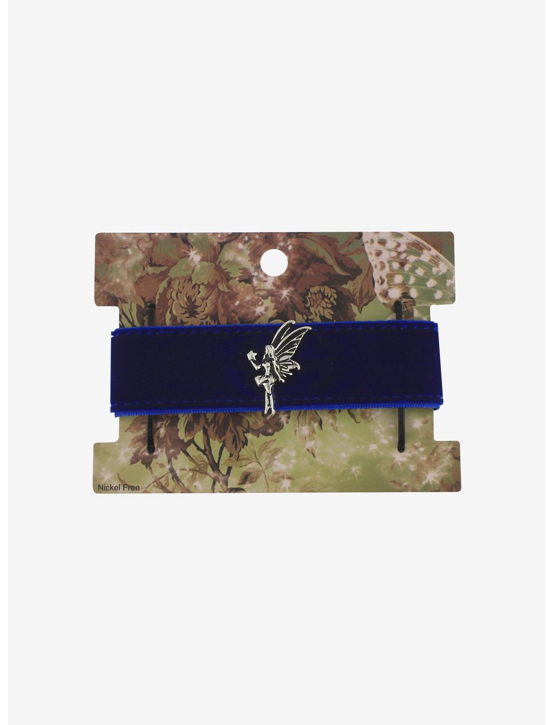 Blue Velvet Fairy Cuff Bracelet, , hi-res