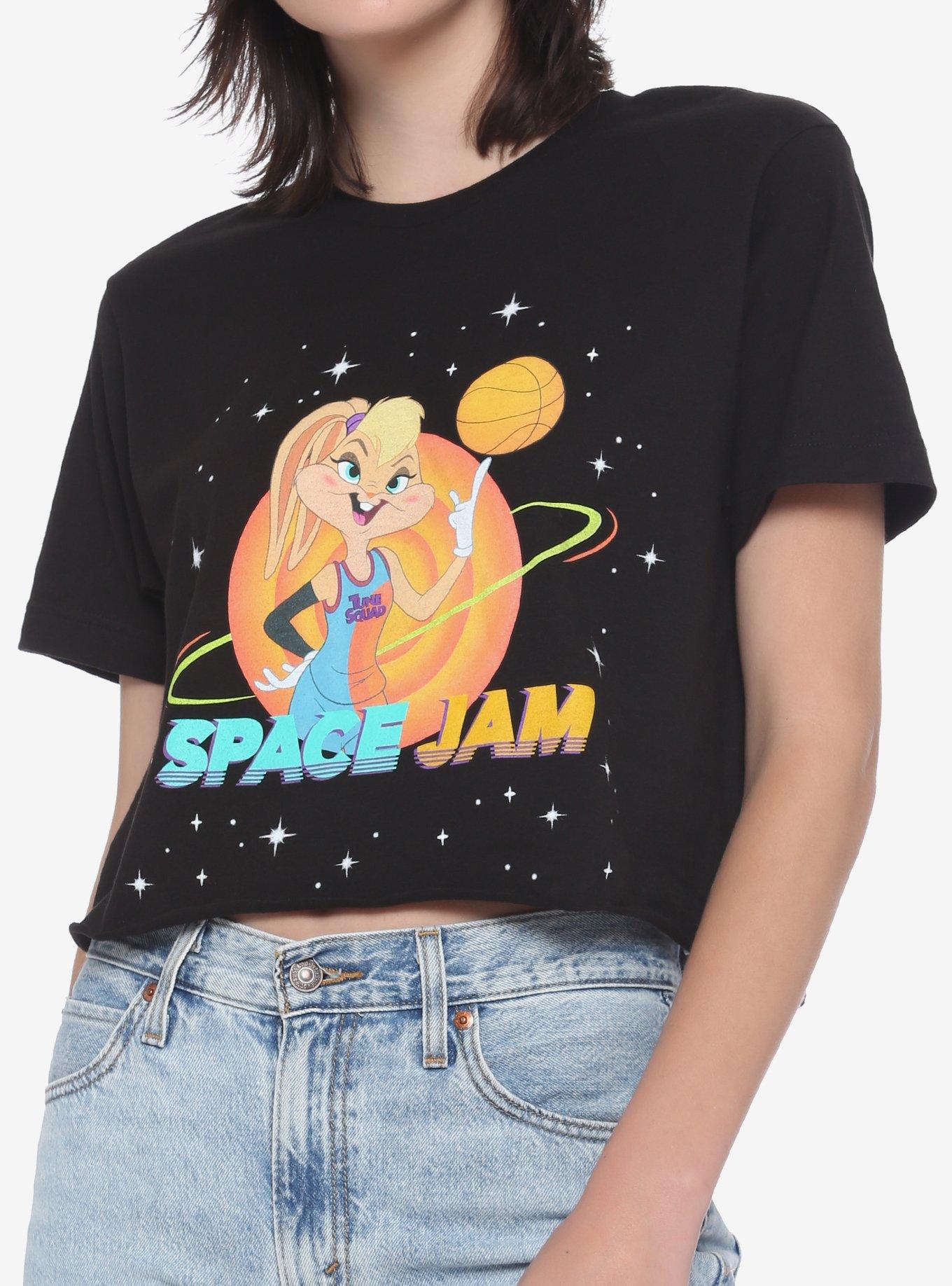 Space Jam: A New Legacy Lola Bunny Girls Crop T-Shirt, MULTI, hi-res